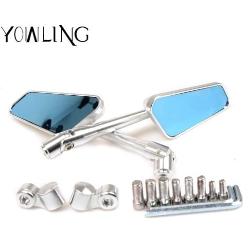 For YAMAHA FZ1 FZ8 Fazer FZ1N FZ6 FZ6R FZ-07 FZ-09 FZ-10 XSR700 XSR900 yzf r6 Motorcycle Handle Bar Side Mirrors Rearview Mirror