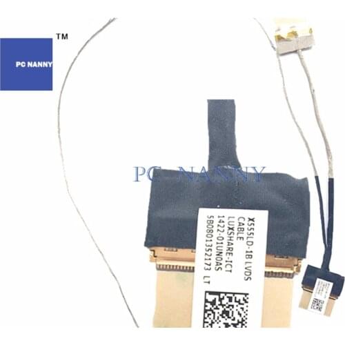 PC NANNY LCD CABLE FOR ASUS X555LD-1B X555LD W509L DX992 K555 A555 F555 W519 40 pin WORKS
