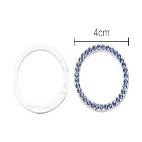 Car Start Stop Ignition Key Ring for Hyundai SantaFe Veracruz Mistra Veloster Rohens AZERA Avante Accent