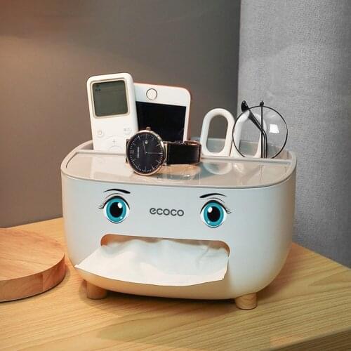 Tissue box pumping box home living room dining room coffee table remote control storage creative multifunctional storage box