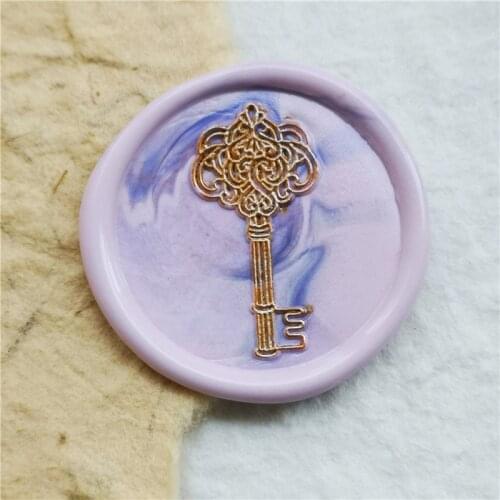 Royal family key Wax Seal Stamp/Sealing Wax Seal/ vintage key wedding Stamp, brass stamp