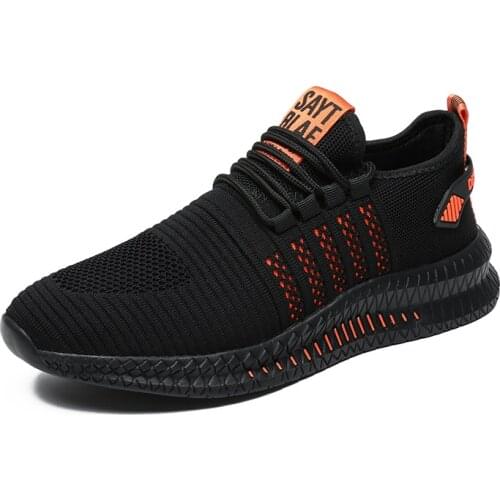 Lightweight Fashion Sneakers for Men Casual Shoes Breathable Male Footwear Lace Up Walking Running Trainer