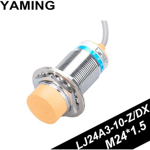 LJ24A3-10-Z/DX DC/AC Inductance Type Proximity Switch Metal Sensor 12v24v36v 300mA PNP/NPNNormally Open/Close M24