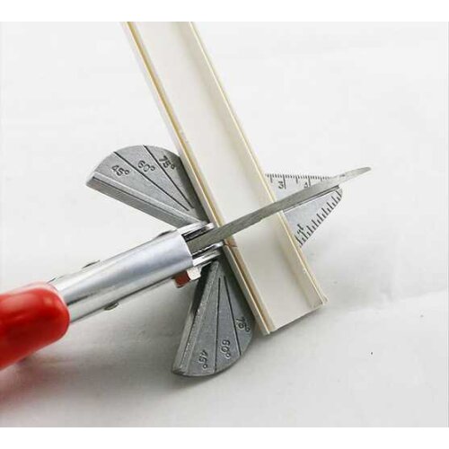 PVC Trunking Tube Multi Angle Trim Cutter, 45 to 120 Degree angle cutter, cutting scissors