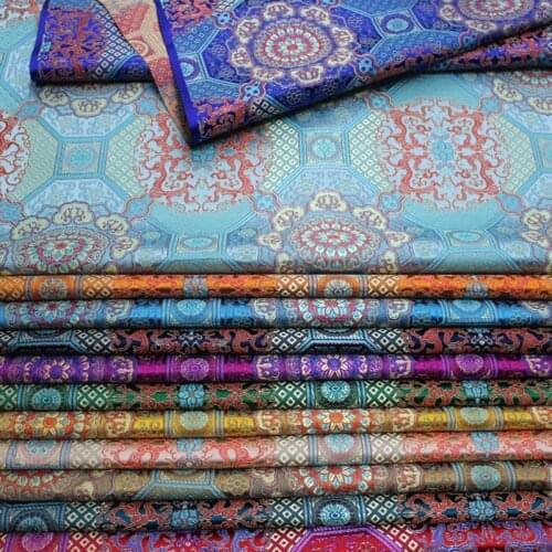 New Fashion Jacquard fabric for Apparel Costume Upholstery Furnishing Curtain Clothing Material BY meter
