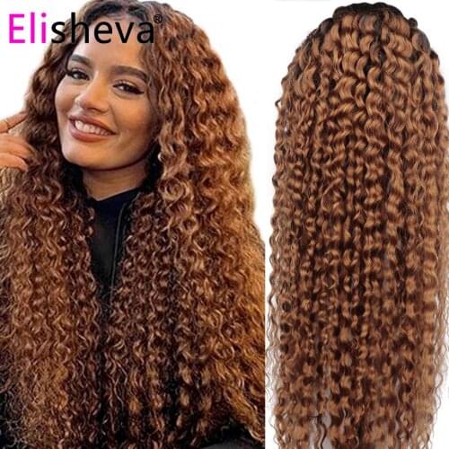 1B 30 Waterwave Lace Front Wig 13x4 Ombre Lace Front Human Hair Wigs Preplucked Water Wave Lace Front Wig 4x4 Closure Wig