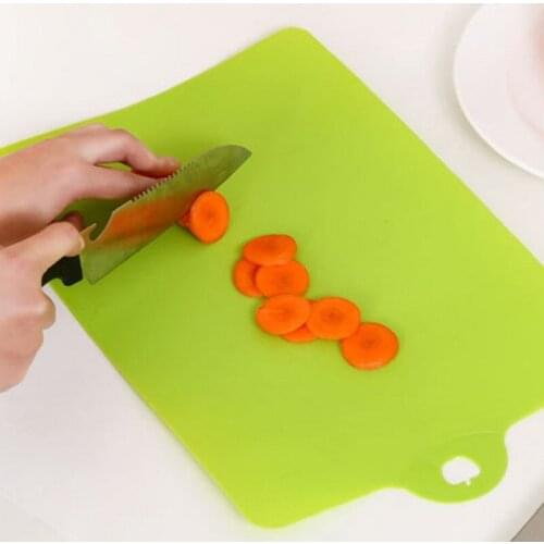 Plastic Cutting Board Food Classification Board Outdoor Camping Vegetables Fruits Meat Bread Cutting Board