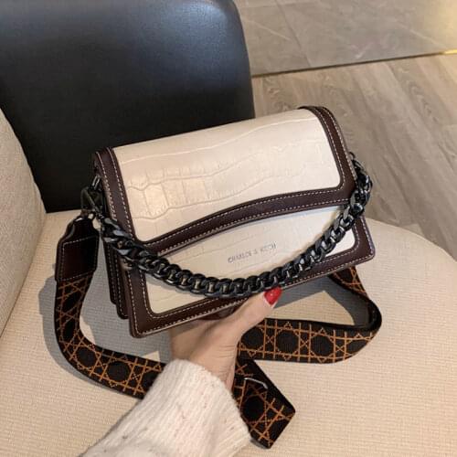 Bags 2021 new spring and summer fashion all-match chain ladies one-shoulder handbag messenger female bag