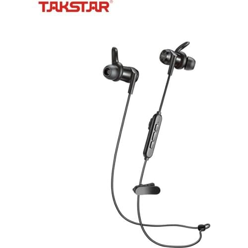 TAKSTAR DW1 In-ear Sport Bluetooth Headphones,Neckband Magnetic Earphones Wireless with Mic for Phones PC Music Appreciation