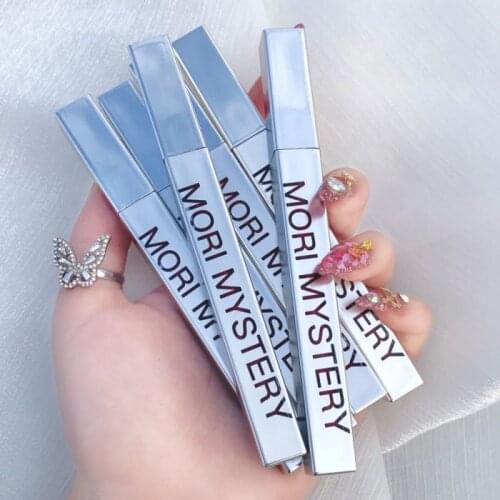 MORI MYSTERY Thin Tube Lip Gloss Matte Velet Lasting Lipstick Sexy Red Lips Makeup Cosmetic Waterproof Lip Tint Pen Niche Brand