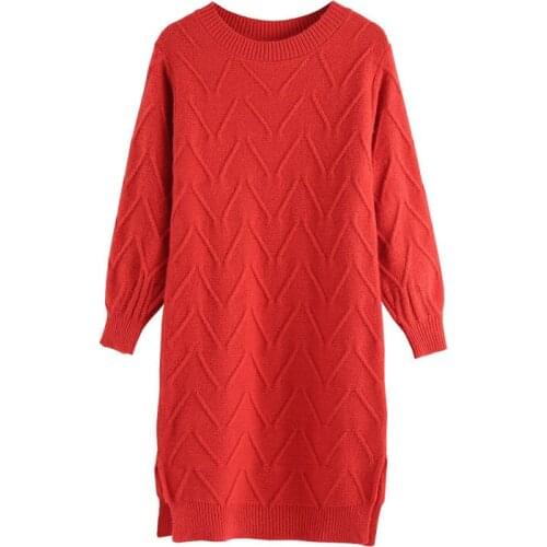 Teen Girls Knitting Straight Dress 2020 Autumn Winter New Children Elegant Princess Clothes Fashion Kids Casual Clothing, #9250