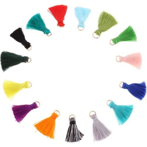 100pieces Pendant Tassels DIY Keychain Earring Clothes and more Approx 2.5cm/0.98inch