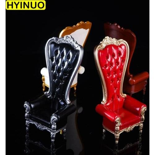 4 Colors1/12 Scale Model 18XG33 Fashion Sofa Scene Leather Sofa Playing Handsome Suit Set Toy for 12" Action Figure Accessory