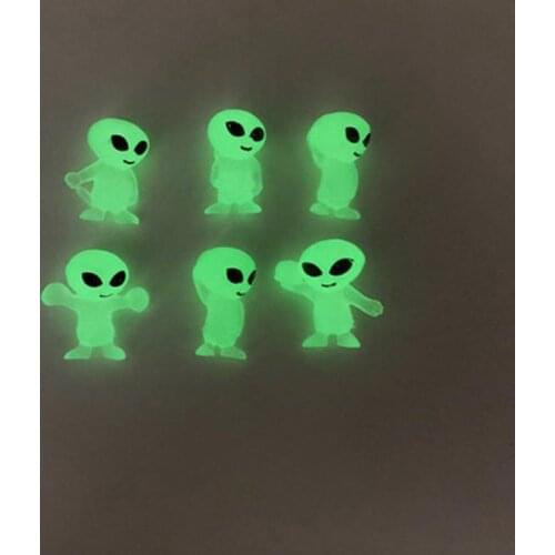 10 Pcs/miniature ET/statue/lovely cute/fairy garden gnome/moss terrarium decor/crafts/bonsai/ DIY supplies/doll house figurine