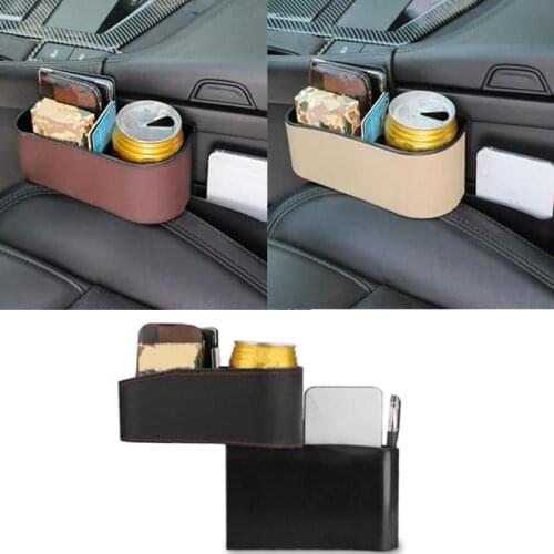 ABS Car Driver Seat Crevice Storage Box Multi-Pocket Vehicle Interior Automobiles Seat Gap Slit Organizer Card Phone Holder