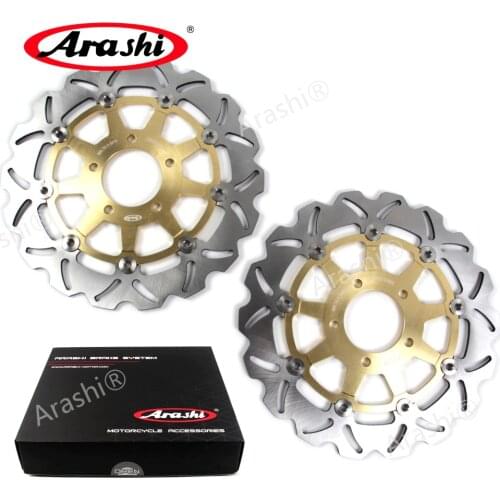 Arashi 2PCS For SUZUKI GSX R 600 2004-2005 CNC Front Brake Disc Brake Rotors GSX-R GSXR 600 GSX600R 2004 2005 GSXR-750 750