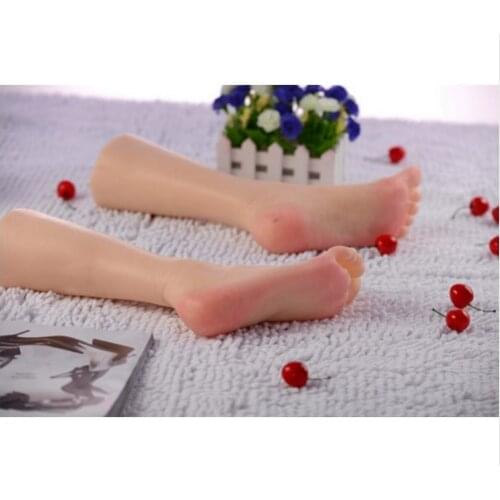 Free shipping! Fashionable High Quality Realistic Silicone Mannequin Foot Manikin Fashionable Made In China