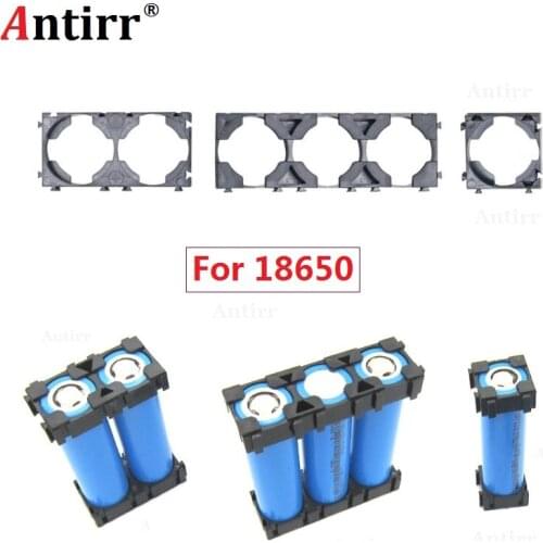 20x 1p 2p 3p Cell 18650 Battery Holder Bracket DIY Cylindrical Batteries Pack fixture Anti Vibration Case Storage Box Container