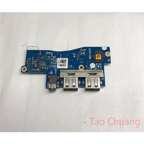 FOR Dell Inspiron 14 7490 10th generation USB small board boot button board connection cable LS-H451P