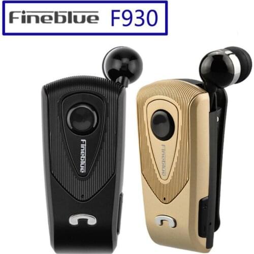 Fineblue F930 Wireless Bluetooth Earphone Headset Vibrating Alert Wear Clip HandsFree Stereo Sport Earphone for Phone vs F960