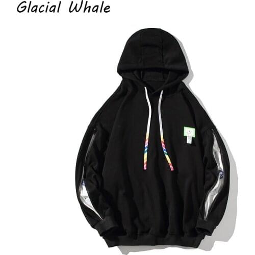Glacial whale Men's Zip Hoodies