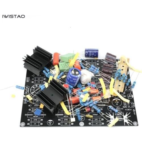 IWISTAO Moving Magnetic MM Tube Phono Stage Kits M7 12AX7 No including Tubes Transformer