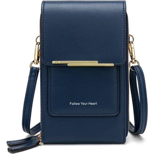 Mini PU Leather Handbags Female Large Capacity Top-handle Bags Fashion Crossbody Bags for Women Solid Color Bolsas Phone Purse