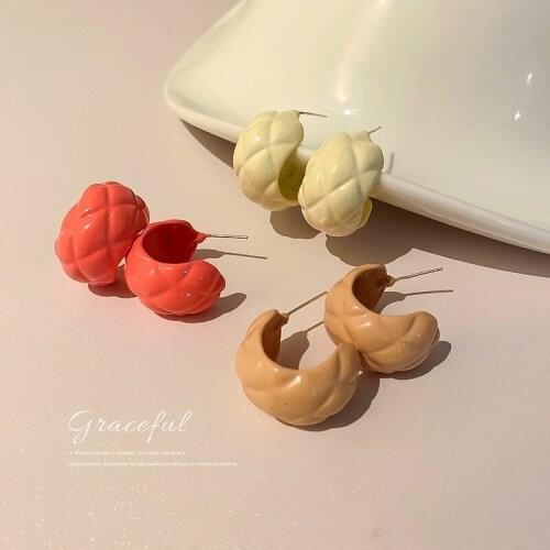 Multicolor Retro Small Fragrant Style Diamond Earrings Earrings for Women 2021 New Trendy Earrings Women Earrings Party Jewelry