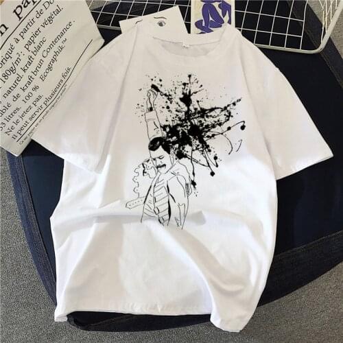 New Arrival 2020 Vogue T Shirt Tee Shirt Rock Man Female T-shirt Mothers Harajuku Kawaii White Tshirt Korean Fashion Clothing