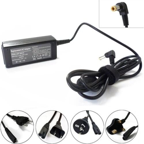New 20V 2A 40W Laptop AC Adapter Battery Charger Power Supply Cord For Lenovo IdeaPad S9 S10 S205s MSI Wind U115 U120H Notebook