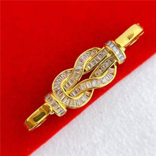 Wholesale DIY Natural Stones Beads Jewelry Making Accessories Silver/Gold/Rose Gold Metal Connector Clasps Findings