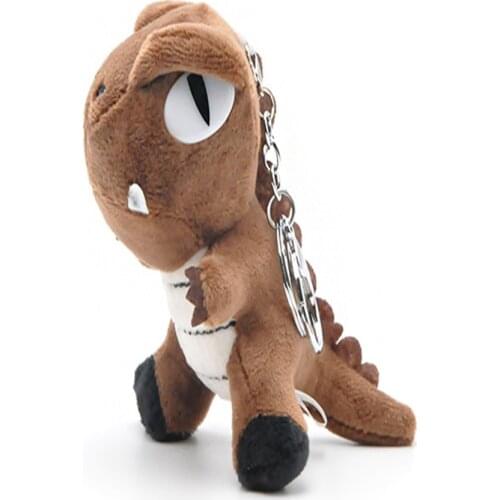 Panda , Dinosaur , Cow Multi-Designs Keys' Chain Pendant Plush Stuffed 6-13CM Gift Toy