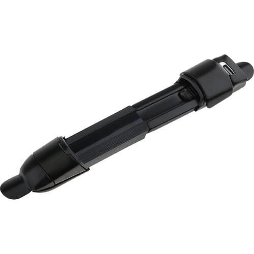 Adjustable Black Stainless Steel Reel Seat Deck Clip Cane Support Construction Fishing Rod Pole Fitted