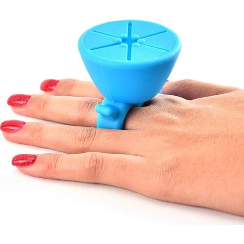 Silicone Storage Box Weeding Scrap Collector Ring Holder Heat Transfer Vinyl Handcraft Container Tool For Card Making Accessries