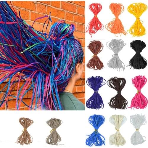 Synthetic Zizi Braids Thin Box Braids Hair Eunice Hair Extensions Pure Pink Blue Red Purple Box Crochet Braids Hair