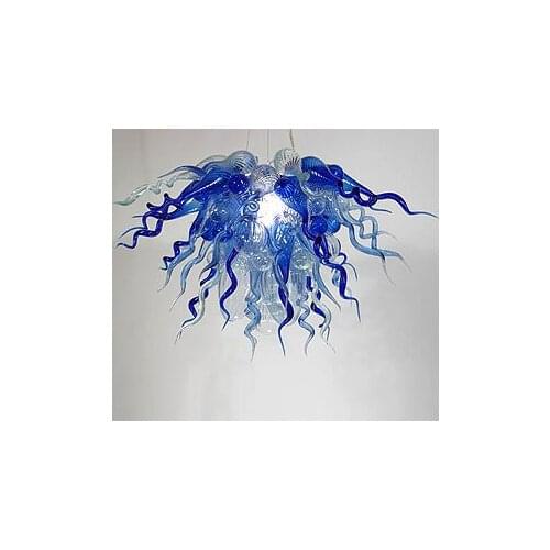 Modern Industrial Luxury k9 Crystal European Italy Designer Chandelier with Hand Blown Murano Glass for Living Room