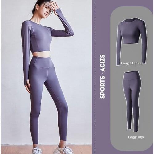 2 Piece Sports Suit Women Yoga Crop Top With Short Pants High-end Fitness Leggings Female Tracksuit Set Sport outfit Gym Equip