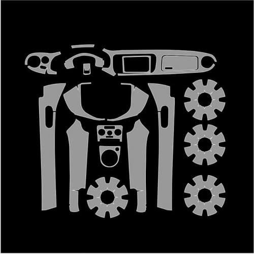Car-Styling New Car Interior Trim Dashboard Clear Paint Protective Film Stickers for VolksWagen Beetle 2017-2019