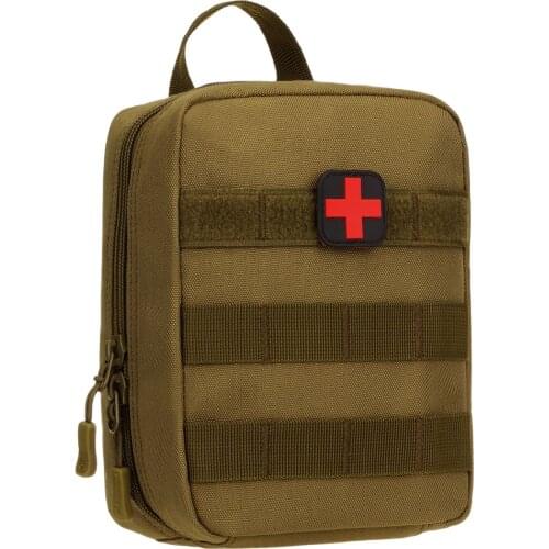 Molle Tactical First Aid Kits Medical Bag Emergency Outdoor Army Hunting Car Emergency Camping Survival Tool Military EDC Pouch