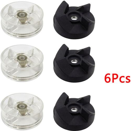 Blender Juicer Parts 3Pcs Blade Gear 3Pcs Base Gear Spare Replacement Parts For Magic Bullet 250W MB 1001 MB 1001B MBR-1101