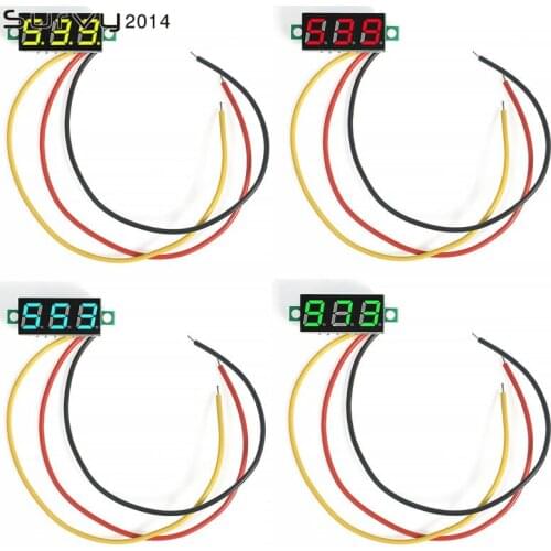 0.28 DC 0-100V Digital RED LED Voltmeter Volt Meter Gauge Voltage Home Use Tool Panel Meter