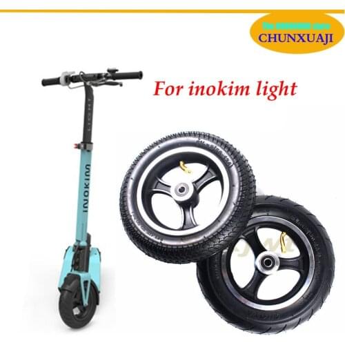 8 1/2x2 (50-134) Inenr and Outer Tire with Hub rim 8.5x2 Pneumatic Tire Wheels for INOKIM Night Series Electric Scooter Parts