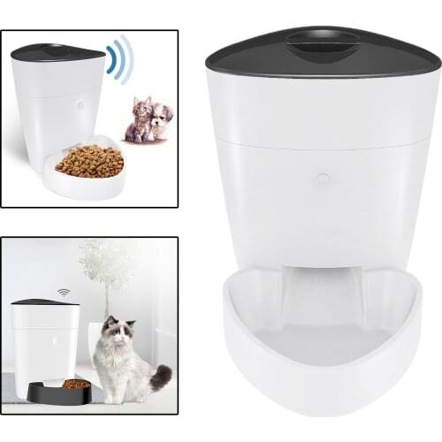 Automatic Pet Feeder Smart Food Dispenser Food Bowl for Dry Food, APP Control Dog Cat Automatic Feeder for Cat Dog