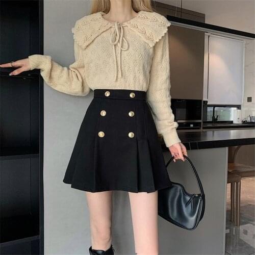 DARGNE Womens Autumn Skirts