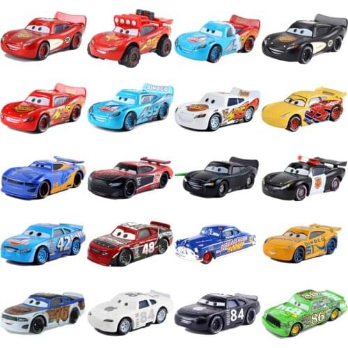 Disney Pixar cars 2 3 Lightning McQueen Jackson Storm Sky boys and girls Childrens birthday Gifts Die-cast Metal Alloy Toy Cars