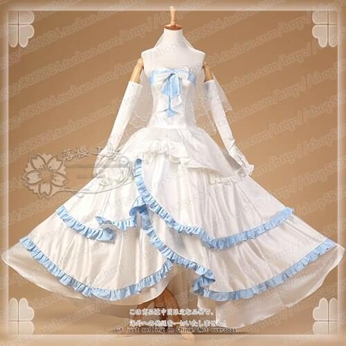 Hot Anime Sword Art Online Asuna Yuuki Dress SAO ALO White Cosplay Costumes Wedding Dress for Halloween Free Shipping