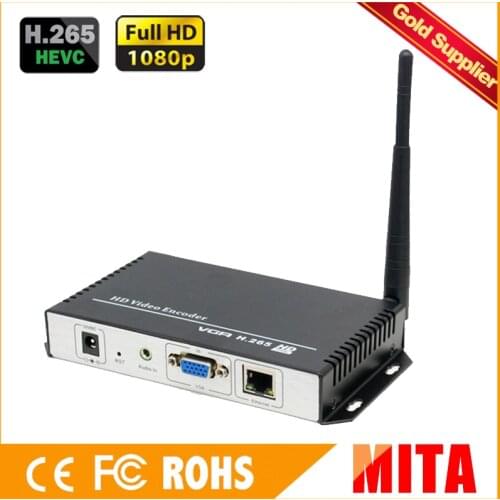 HD H.265/264 SDI video encoder WiFi for Live Broadcast to VLC Media Server Xtream Codes
