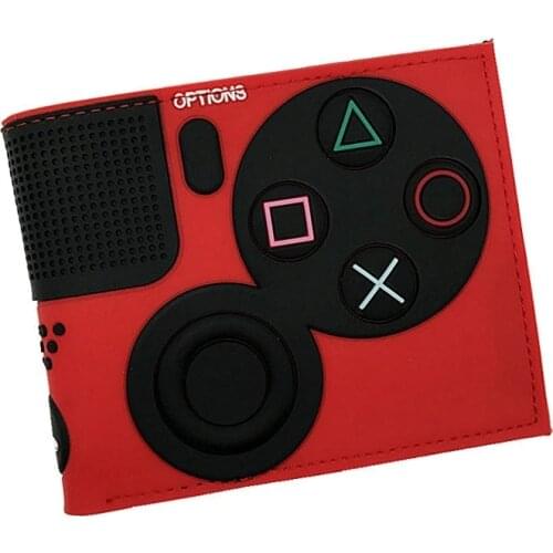 Game Wallet With Coin Pocket ID Card Holder 3D Touch PVC Short Purse For Young Portefeuille Homme & Femme