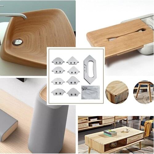 Radius Woodworking Grinding Templates Trimming Tool Corner Anti-rust Table Bit Router Set Chamfer Quick Jig Tool Accessories