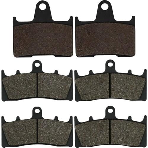 Motorcycle Front and Rear Brake Pads for SUZUKI GSX1400 GSX1400K F 2001-2007 GSXR1000 K1 K2 2001-2002 GS1200 SSK1 ZK1 GV78A